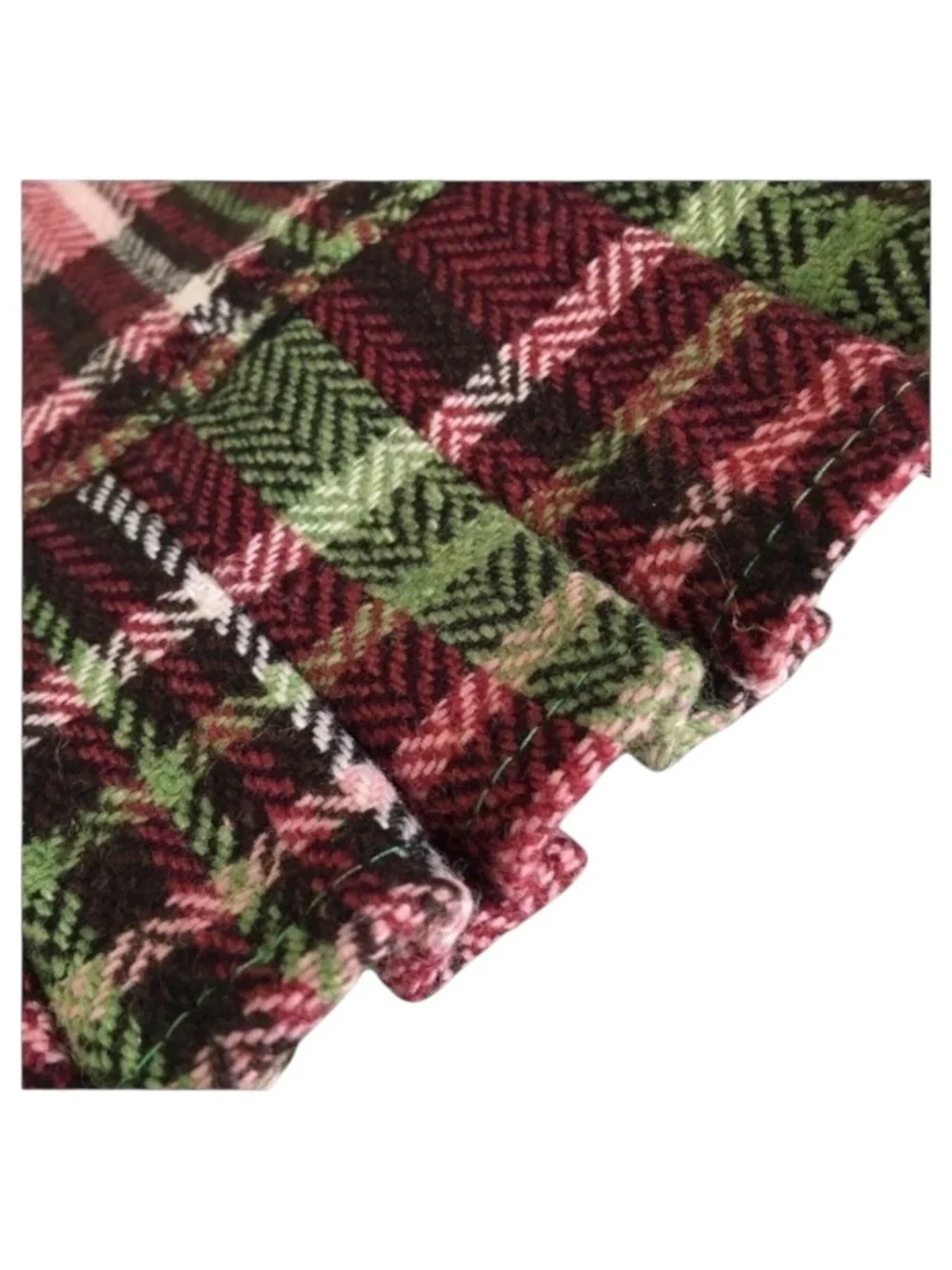 NWT East Side Collection Woven Plaid Dog Dress Size Teacup